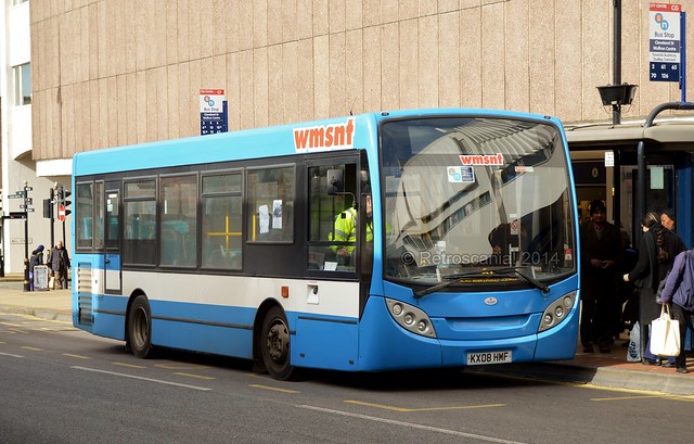 West Midlands Special Needs Transport 122 KX 08 HMF - Alexander Dennis Dart