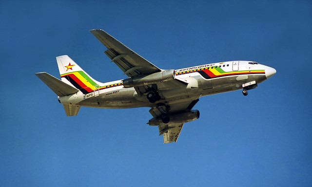 Air Zimbabwe B737-2N0(A) Z-WPB