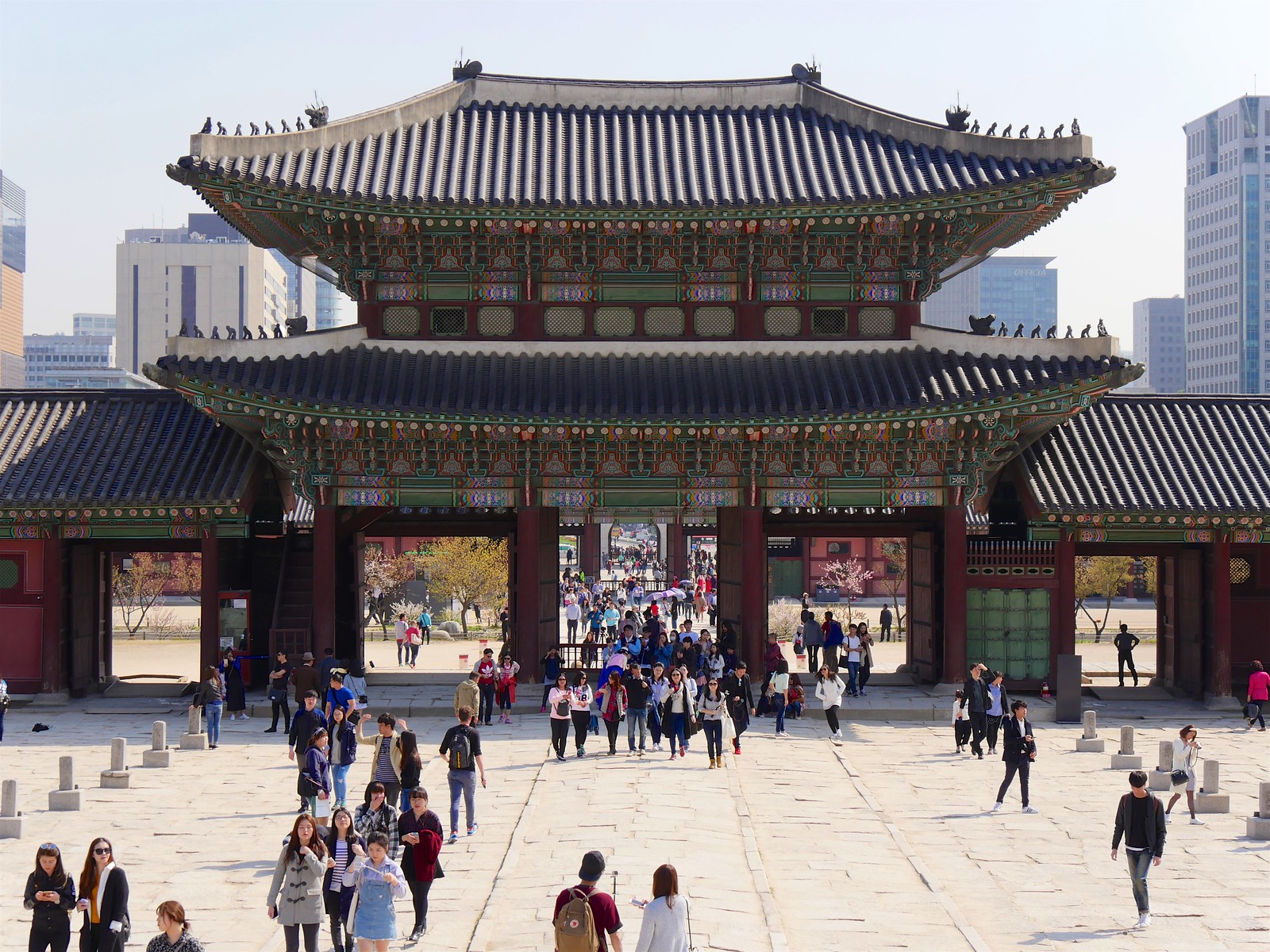 Inside Gyeongbokgung