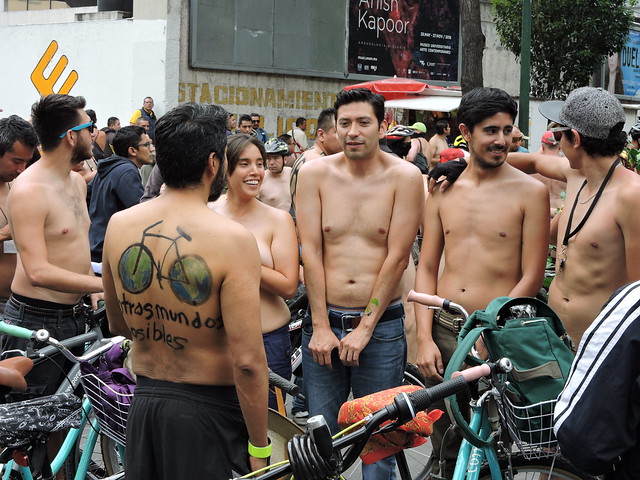 Marcha Mundial Ciclista al Desnudo 2015 en México [30] - a 