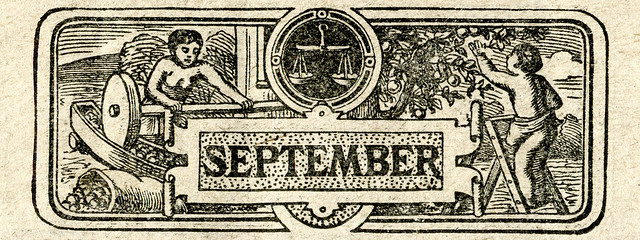 Monatsbilder des Haus uind Familienkalender, 1921, September