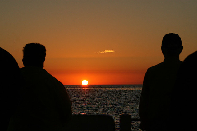 Sunset Over Cedar Key Waters