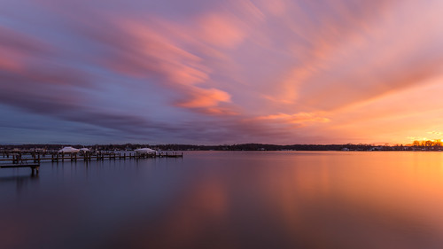 Sunset Light | Some pretty intense light on the river. | Ken Krach | Flickr