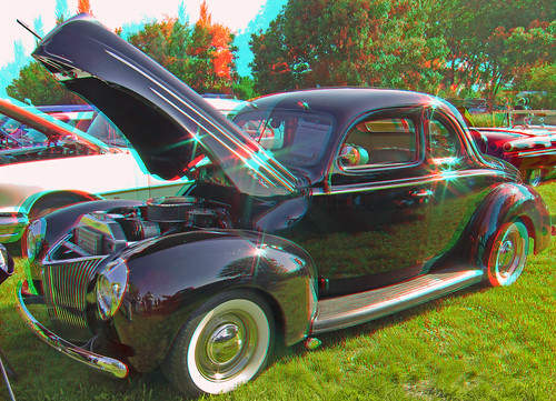 cars graffiti stereoscopic stereophoto anaglyph iowa nights anaglyphs onawa 0615 redcyan 3dimages 3dphoto 3dphotos 3dpictures stereopicture