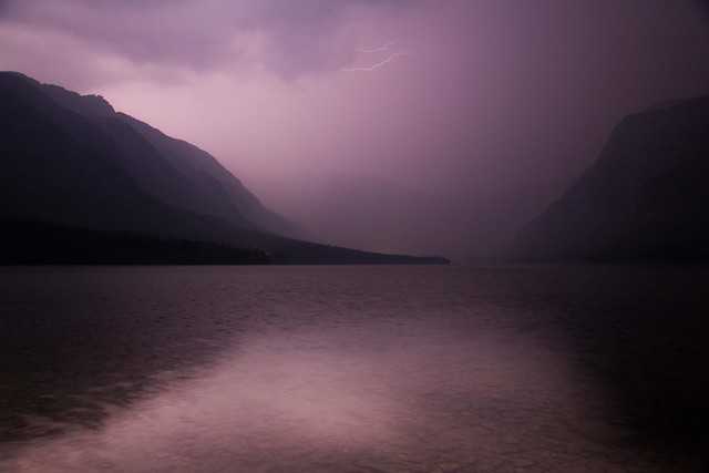 Claustrophobia (Lightning Storm Over Bohinj Jezero), Triglav National Park