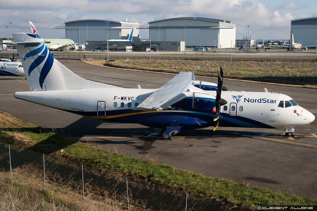 Nordstar купить авиабилет. АТР 42 Нордстар авиакомпания. АТР 42 600 NORDSTAR. Норд Стар y7. ATR 42600.