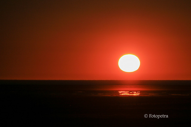 Sonnenuntergang an der Nordsee