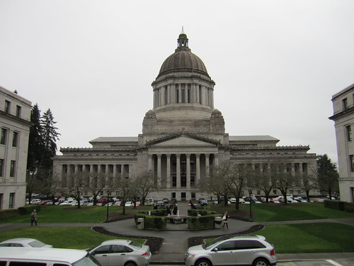 Washington State Capitol from 15th Avenue SW