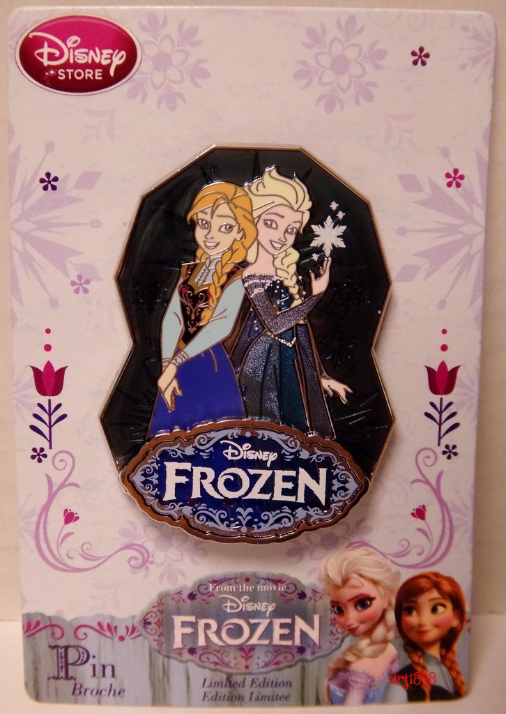 Anna and Elsa Limited Edition Pin - Frozen - US Disney Sto… | Flickr
