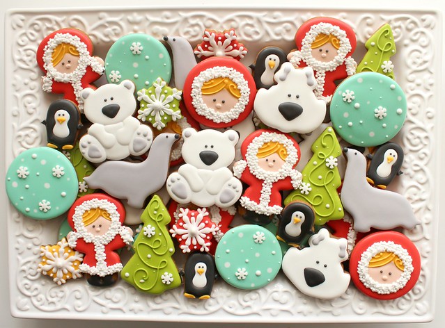 Polar Pals Platter Cookies Edited