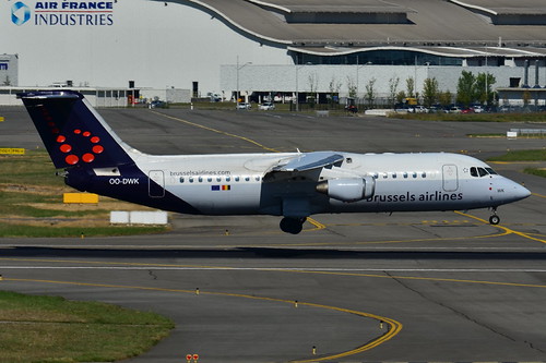 British Aerospace Avro RJ100 Brussels AL (BEL) OO-DWK - MSN 3360/360 | by Luccio.errera