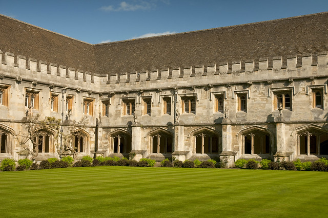 UK - Oxford - Magdalen College - Cloister 06