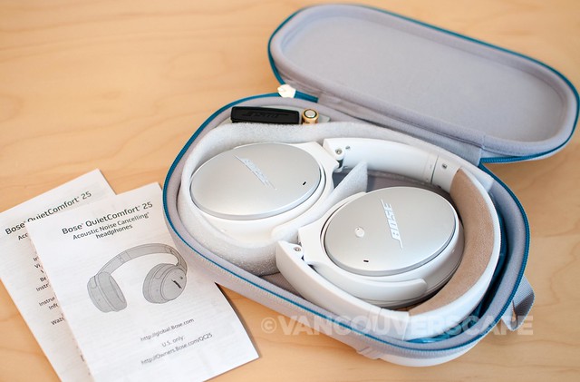 Bose QuietComfort 25 Headphones/unboxing