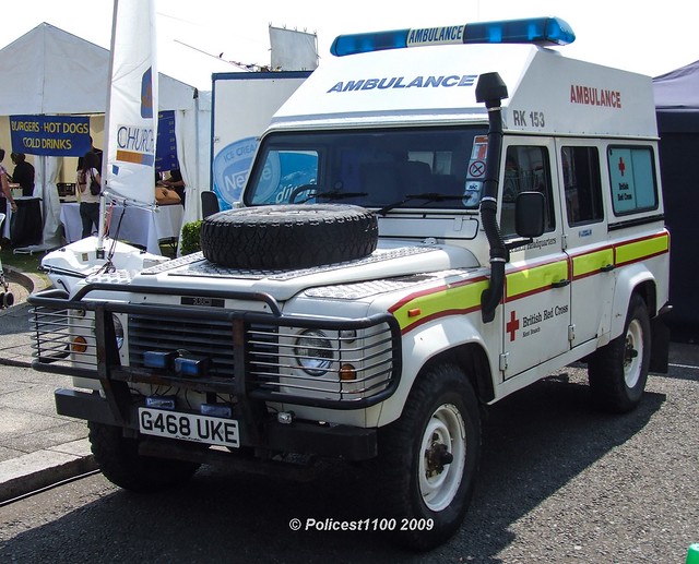 Red Cross Landrover 110 G468 UKE