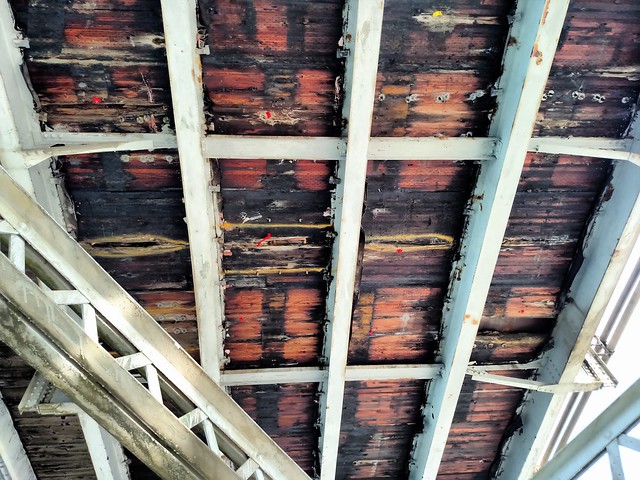 Deteriorating timber