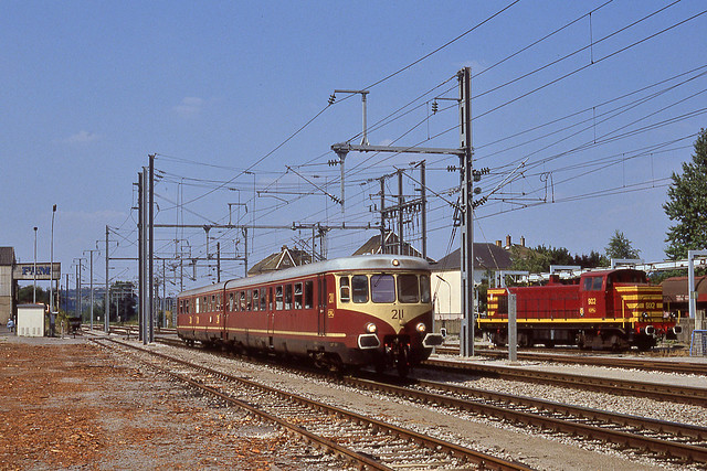 CFL 211 - 201, 902 Mersch (L) 30 juli 1990