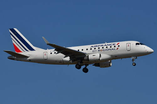 Embraer ERJ-170STD Régional AL (RAE) F-HBXG - MSN 301 - Now in Hop! fleet | by Luccio.errera