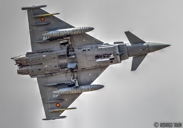 SPAIN AIR FORCE.  Eurofighter 2000. Ala 14