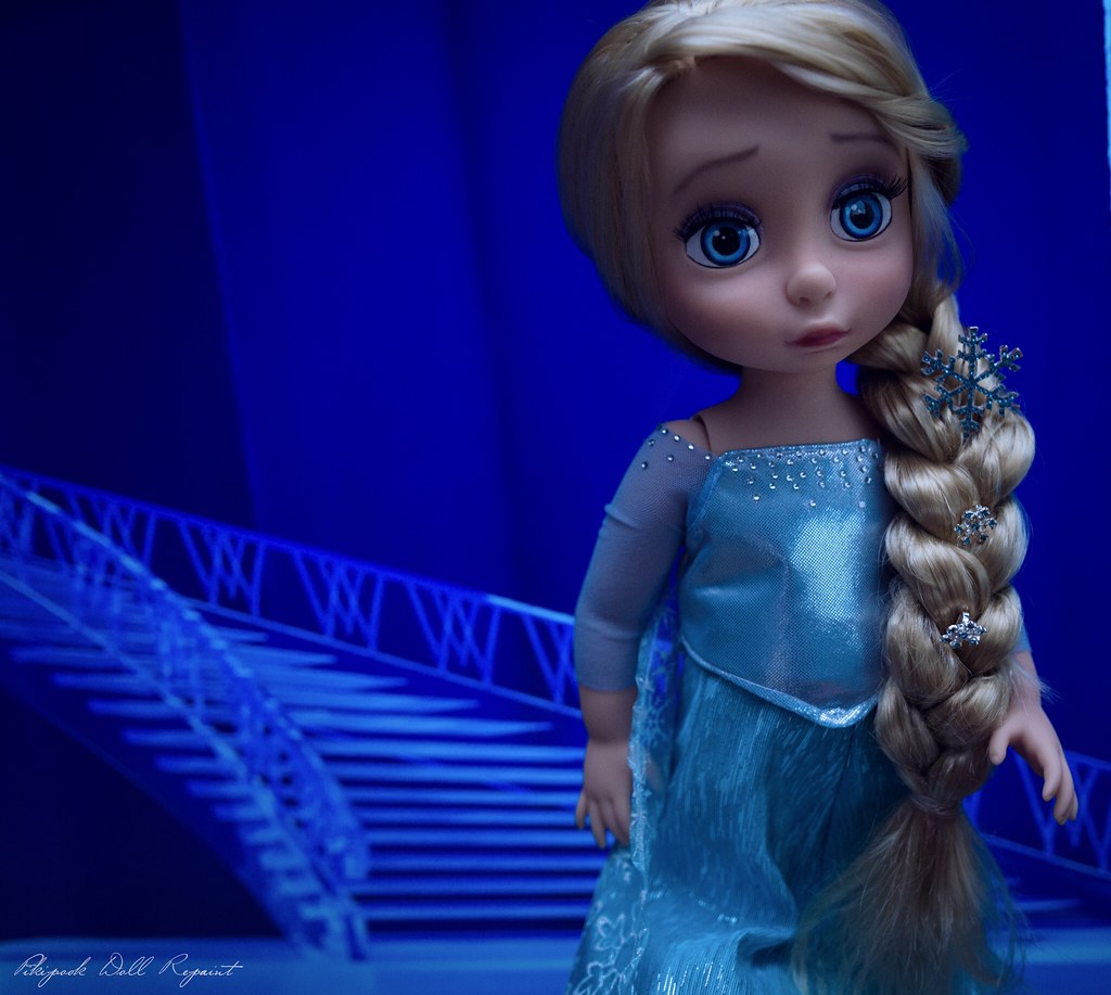Elsa Rapunzel snow Queen Frozen animator Disney doll ooak … | Flickr