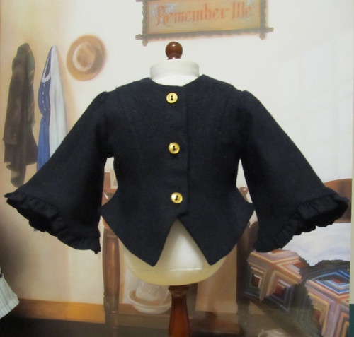 Silk Noil Civil War Jacket with Ruffled Sleeves | Eve Coleman | Flickr