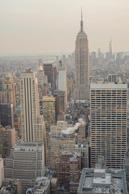 Top of the Rock Observation Deck New York City @ Rockefeller Center
