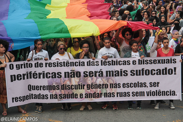 14ª Caminhada das Mulheres Lésbicas e Bissexuais de São Paulo (28/05/2016) | Foto: Elaine Campos