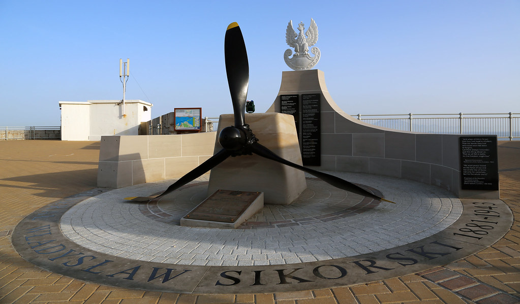 Memorial to General Wladislaw Sikorski, Europa Point, Gibraltar