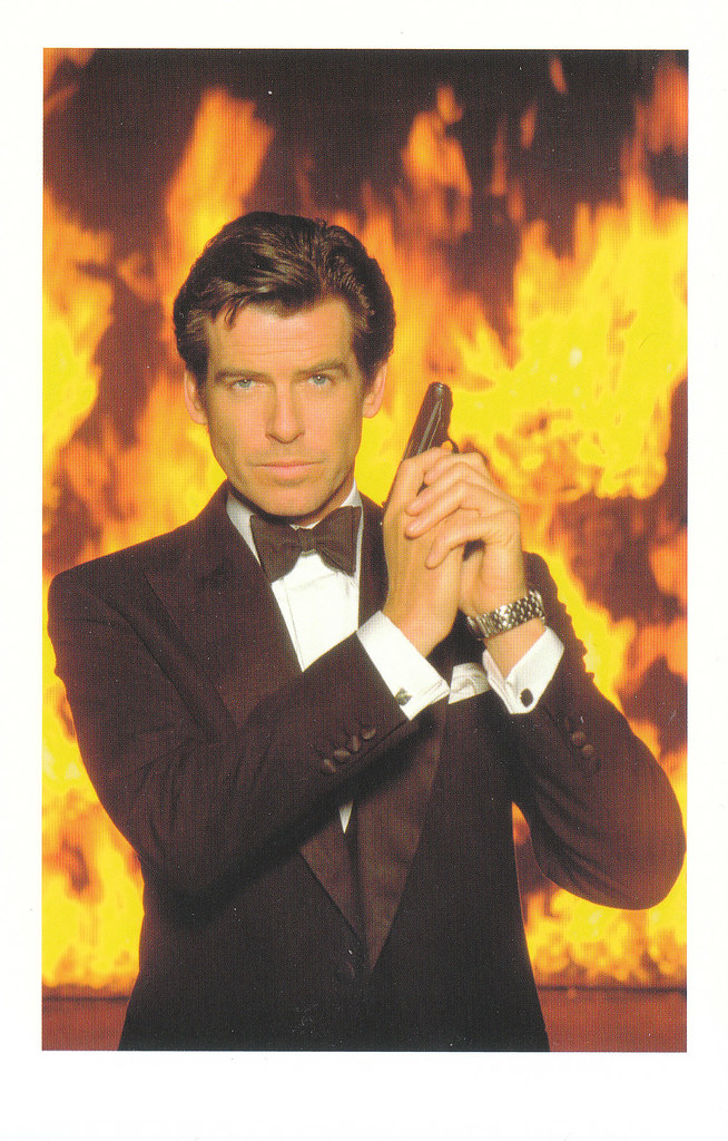 Pierce Brosnan as Jame Bond in GOLDENEYE (1995).