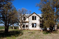 Abandoned farm home