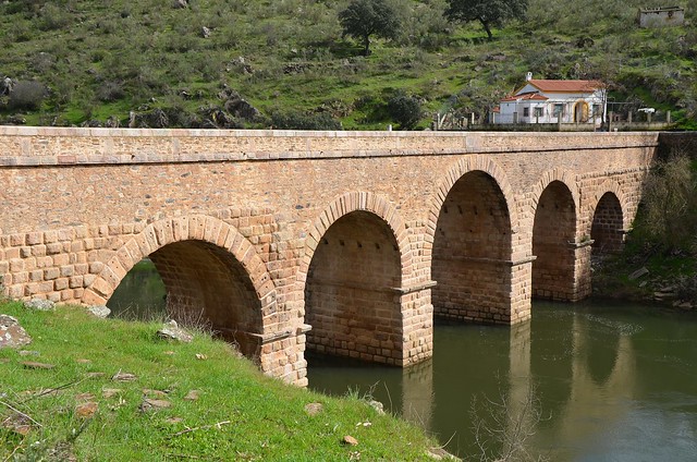 Roman bridge of Segura, built in the 2nd century under Trajan on the route that linked Mérida and Egitania, Segura, Portugal