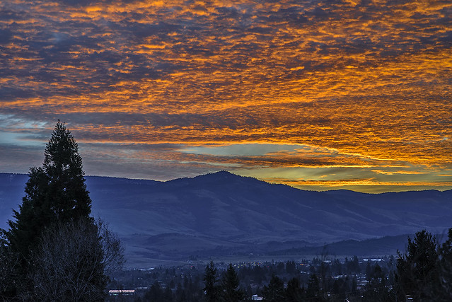 Ashland, Oregon sunrise
