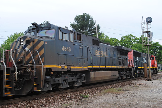 BCRail family member 4646 shows up at Wellsboro Indiana.