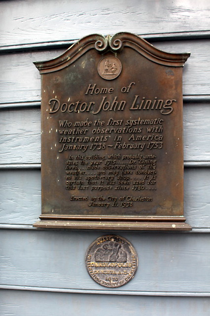 Charleston - South of Calhoun: John Lining House