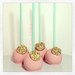 Pink, gold and mint cakepops #cakepops #sugarandspiked #babyshower #itsagirl #flowers #roses #favors #foodporn