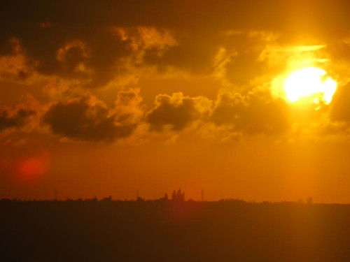 Sunset by hao520, View From THSR Window