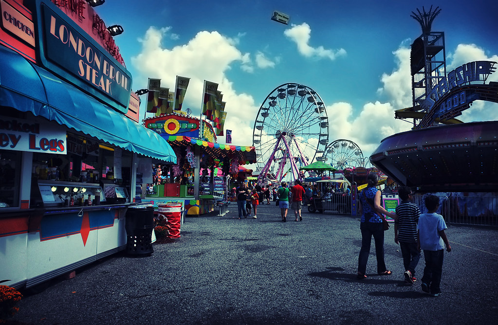 Random Fair Photos Midway at the State Fair | The Maryland State Fair is lot of… | Flickr