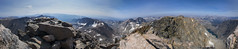 Granite Peak Summit Panorama