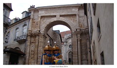 Porta nigra in Vesontione, quae hodie Besançon appellatur