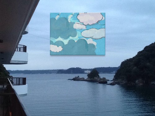 simply clouds sky blue art mediaart painting contemporaryart raoulpictor ios nature landscape