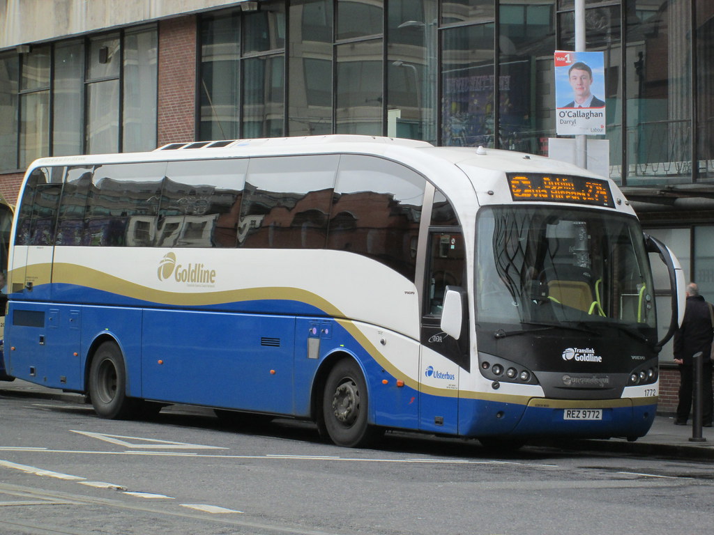 Ulsterbus Translink Goldline 1772 (REZ 9772) Route 274 Der… | Flickr