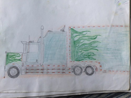 Some old drawings I did !! | by big time trucker
