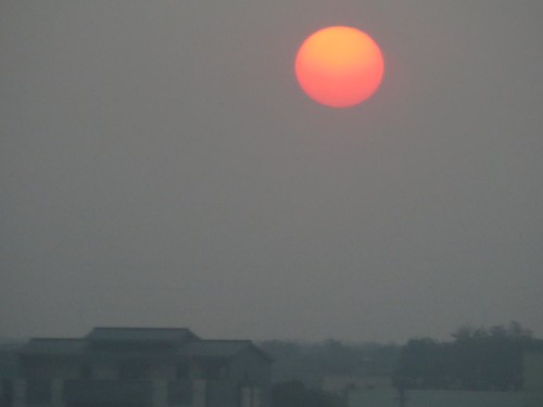 View From THSR Window by hao520, Sunset