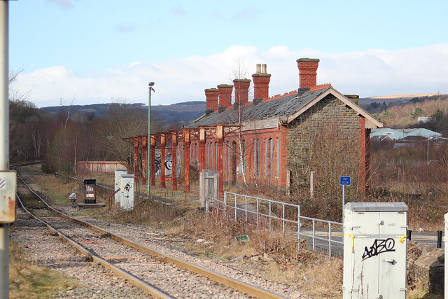 Aberdare High Level Railway Station (Disused), 04/02/15