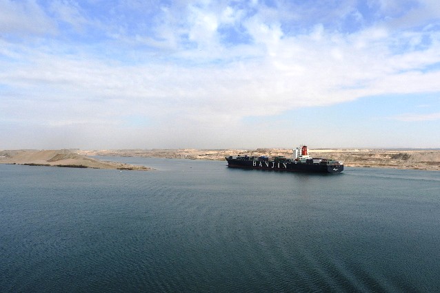 North South Transit Of Suez Canal