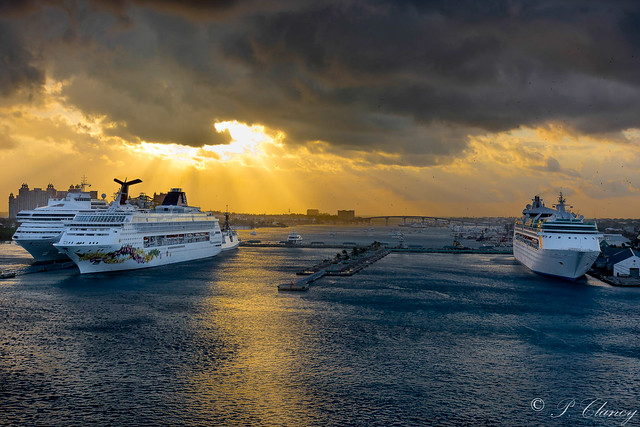 Docking at Nassau