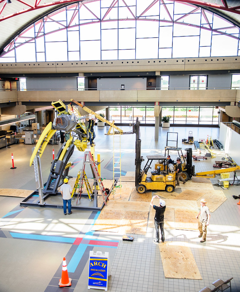 Arch Installation Day Two | Flickr