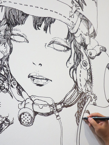 Katsuya Terada Freehand Drawing Session @ J-POP SUMMIT Festival 2013 | by NEW PEOPLE