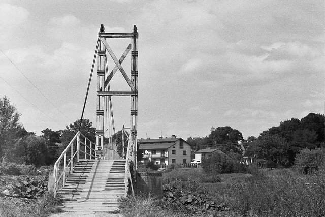 my childhood bridge on Wisłoka, Poland