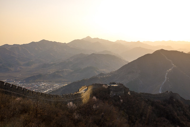 Picture of the Day #15 - Great Wall of China at Sunset