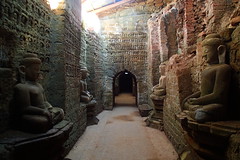 90'000 buddhas images in Kothaung Paya